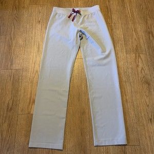 FIGS Women (S/T) Livingston Small Tall Scrub Pants T21003T Heather Indigo Gray